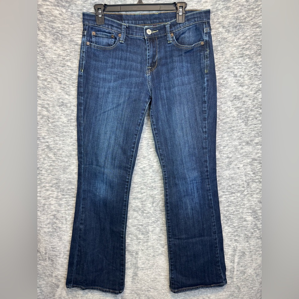 LUCKY BRAND Petunia Sweet N Low Blue Bootcut Jeans Size 29 / 8 Women's Denim